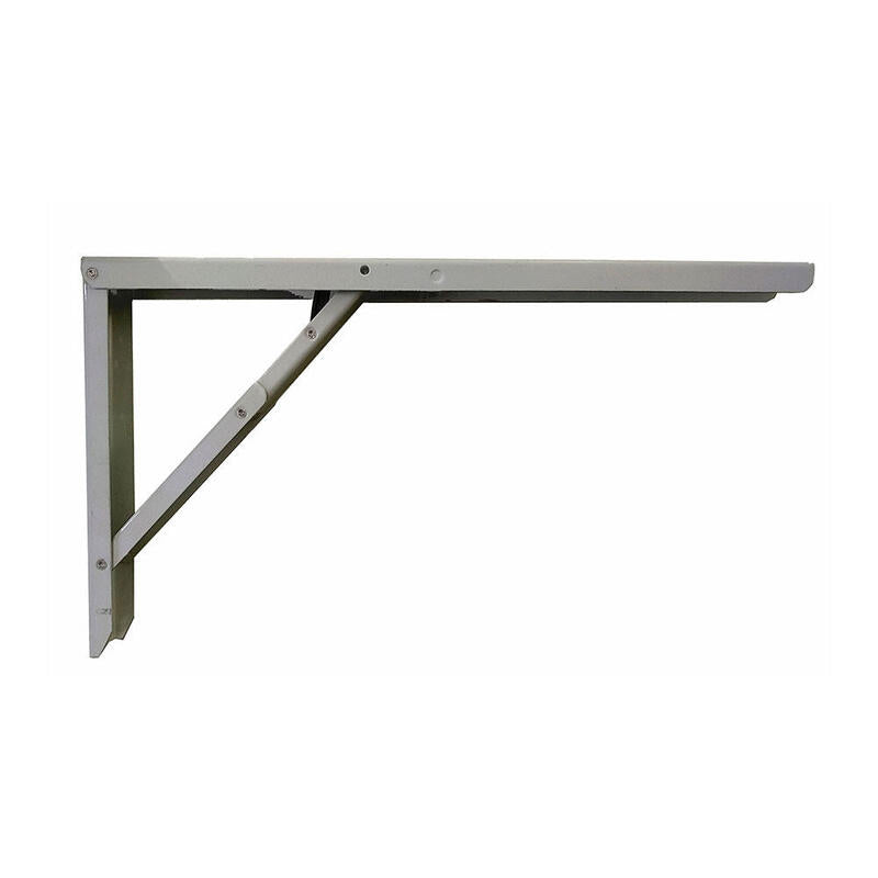 Escuadra De Acero Plegable Abat-Table Plata 30x52cm