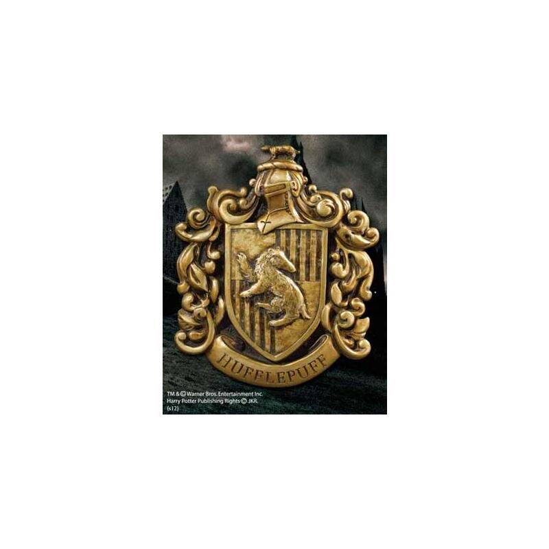 Escudo De Pared The Noble Collection Harry Potter Casa Hufflepuff Resina 20 X 28 Cm
