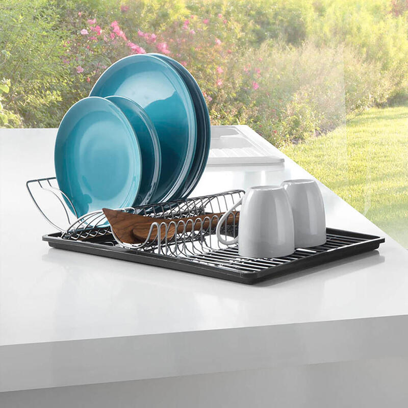 Escurreplatos Con Ala Abatible 'Wing-Tex' 50x31x11cm Metaltex
