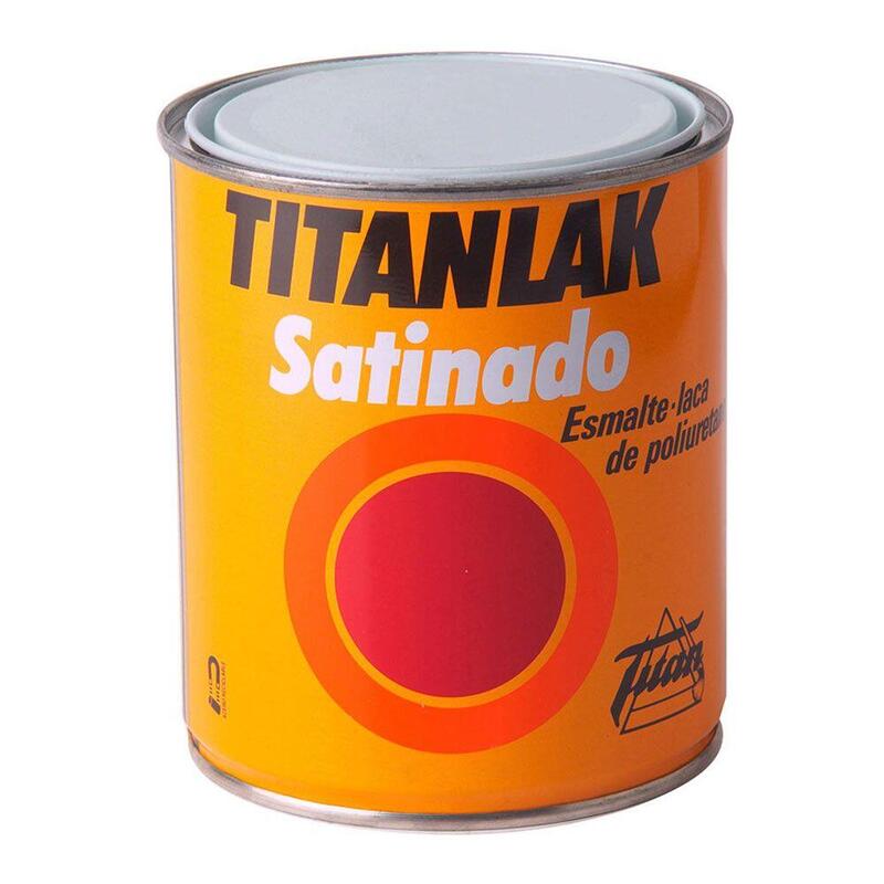 Esmalte Laca Poliuretano Titanlak Blanco Satinado 250 Ml