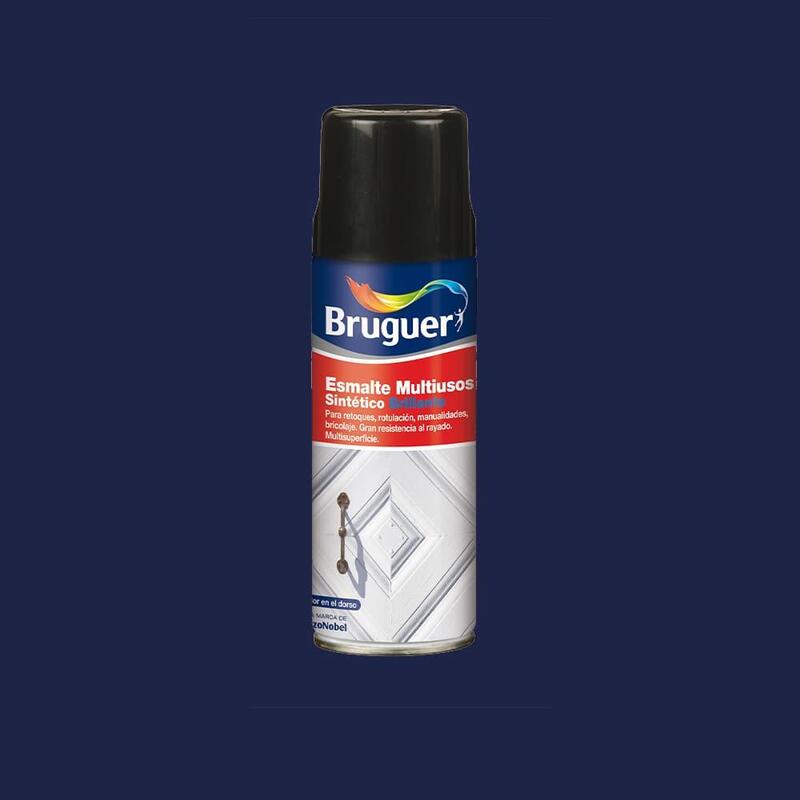 Esmalte Multiuso Spray Brillante Azul Cobalto 0,4l 5197982 Bruguer