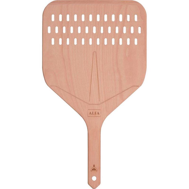 Espatula Alfa Forni Pizza Peel Wood 40cm - 16in