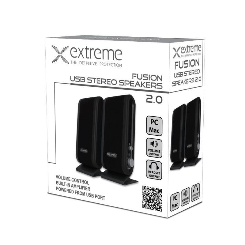 Esperanza Altavoces Extreme 2.0 Usb Fusion Xp102 Negro