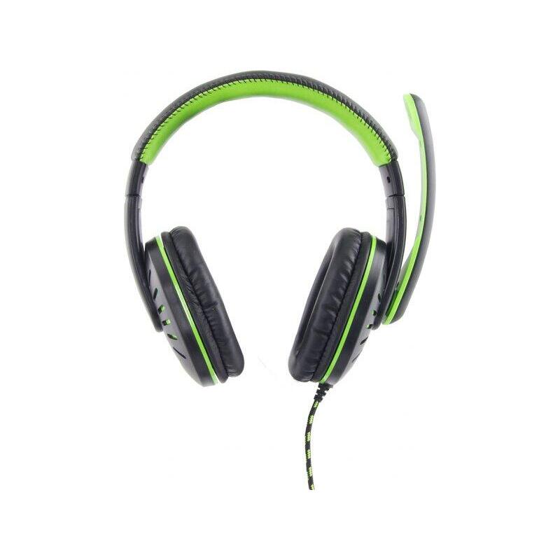 Esperanza Egh330g Crow - Auriculares Stereo Con Micro Gaming - Verde