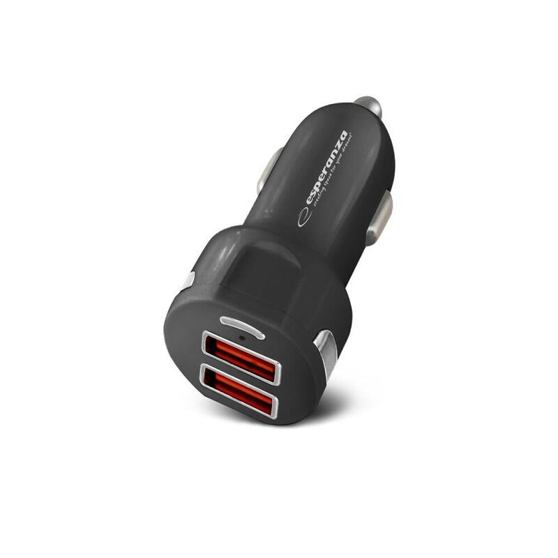 Esperanza Ez110 Cargador De Coche Auto Negro