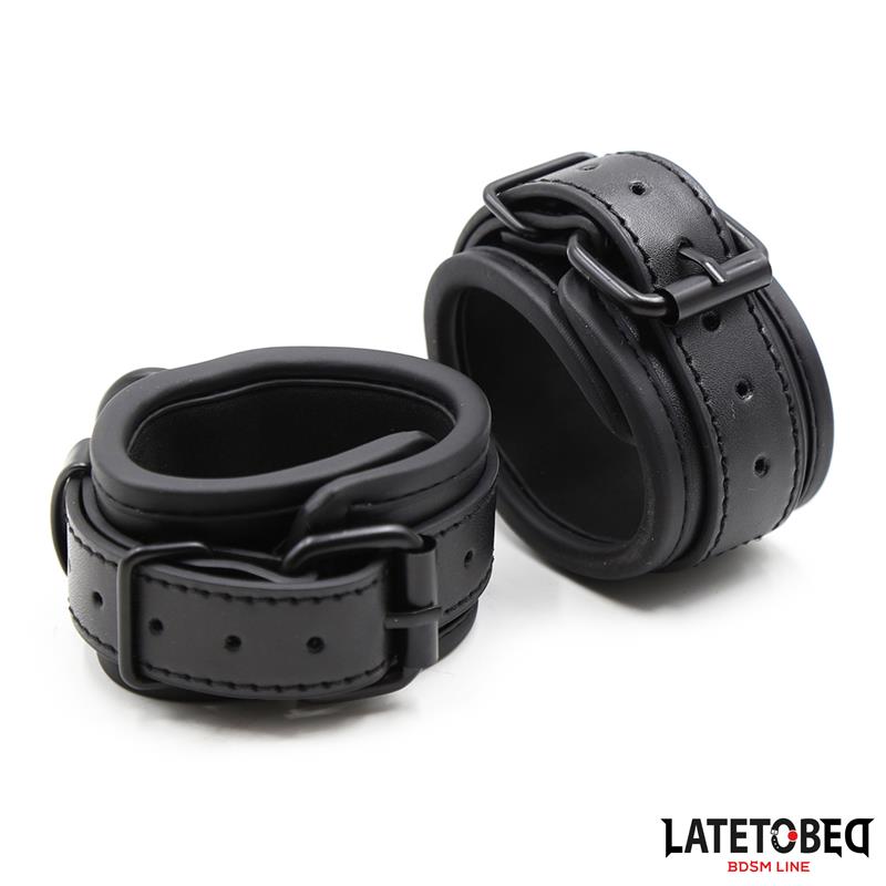 Esposas Neopreno Ajustables Negro