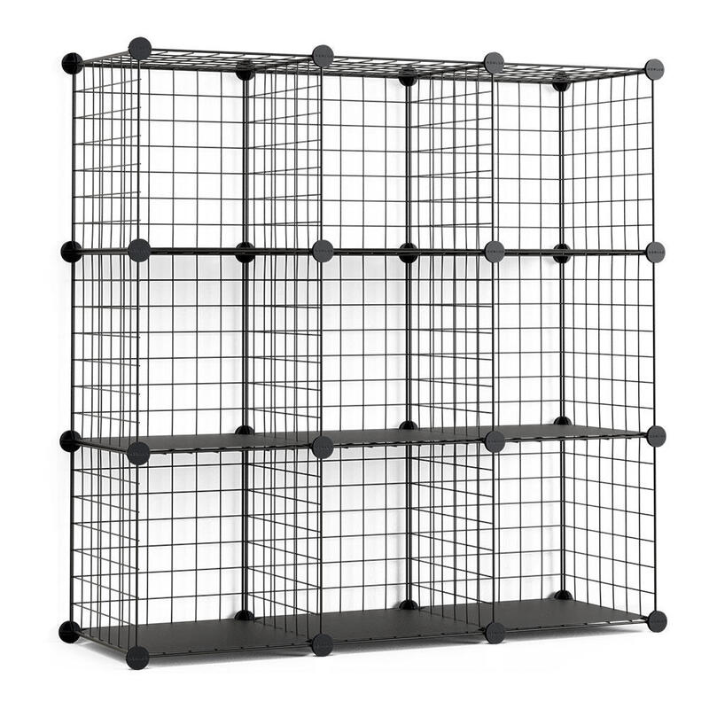 Estantería Modular Metálica Titan C9 Negro