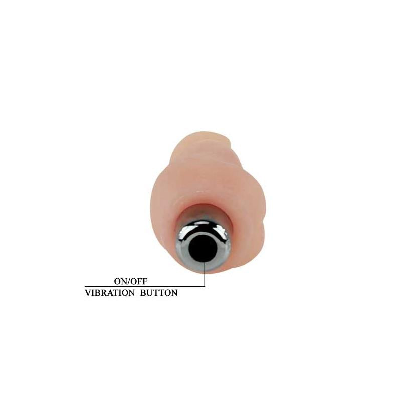 Vibrador Baile Estimulador Color Natural 12 Cm