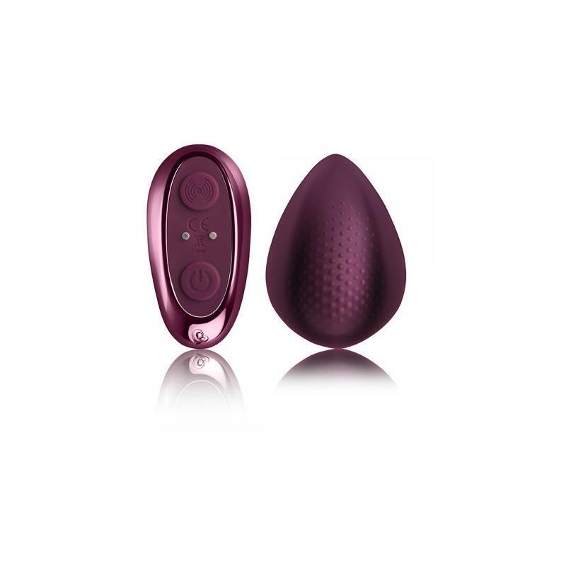 Estimulador De Braguita Con Control Remoto Knickerbocker Glory Burgundy