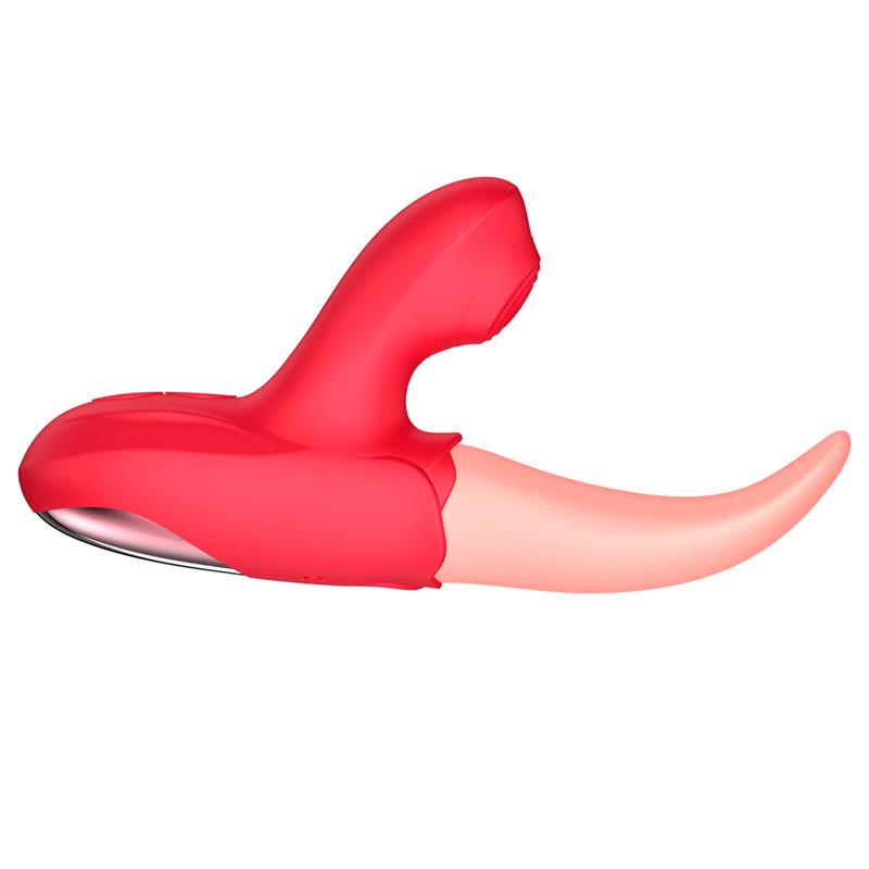 Estimulador Doble Con Lengua Y Pulsación