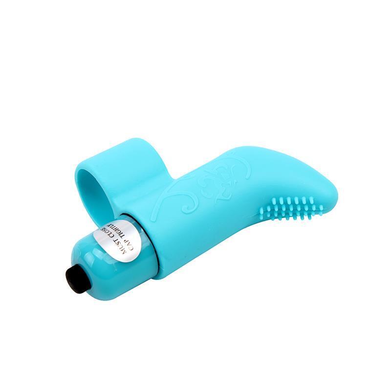 Estimulador Missweet 7.6 X 2.2 Cm Silicona Azul