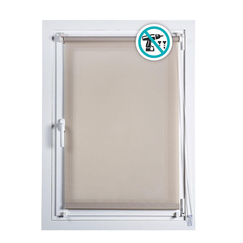 Estor Enrollable Clip&Fix 120x180cm Piedra Stor Planet