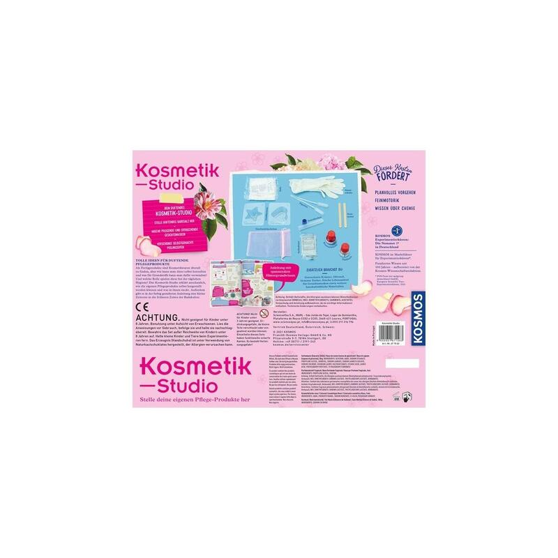 Estudio De Cosmética Kosmos, Kit De Experimentos. 671563