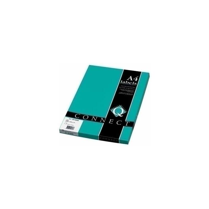 Etiqueta Adhesiva Q-Connect Kf10648 Tama O 70x42 Mm Fotocopiadora Laser Ink-Jet Caja Con 100 Hojas Din A4