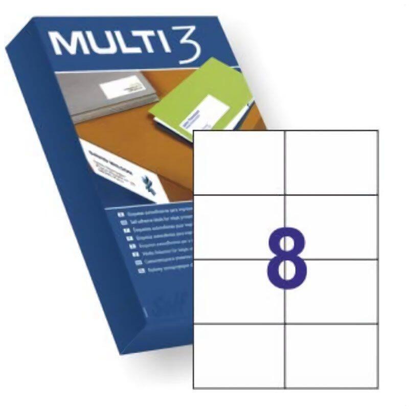 Etiquetas Adhesivas Apli Multi3 10530 105 X 74mm 500 Hojas