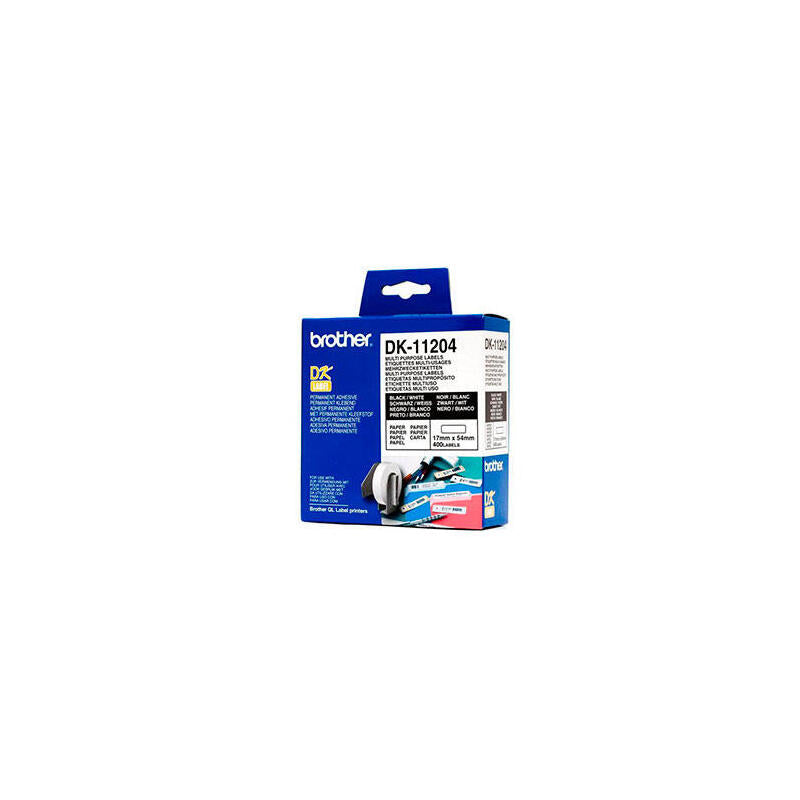 Etiquetas Compatibles Brother Dk11204 17 Mm X 54 Mm - Dk11204-R