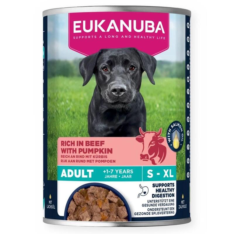 Euk Dog Can Lc Ad Ab Beef&Pump 400g