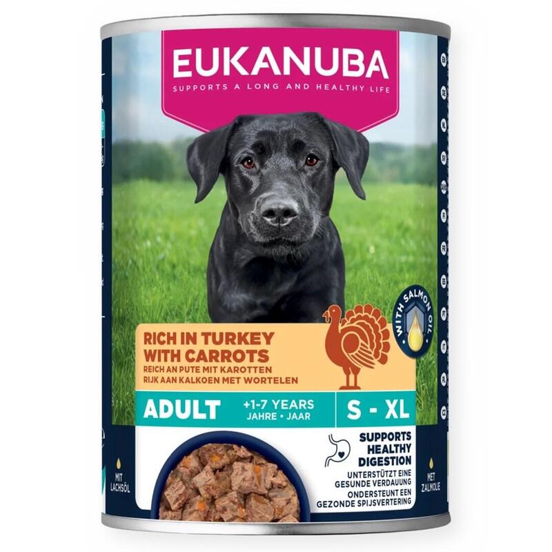 Euk Dog Can Lc Ad Ab Tur&Car 400g