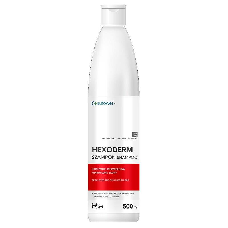 Eurowet Hexoderm Szampon Dermatologiczny Para Perro I Kota 200ml