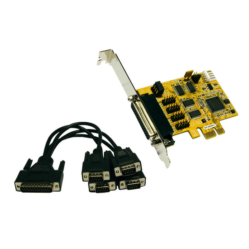 Exsys Ex-44044-2 Tarjeta Pcie 4x Seriell Db9