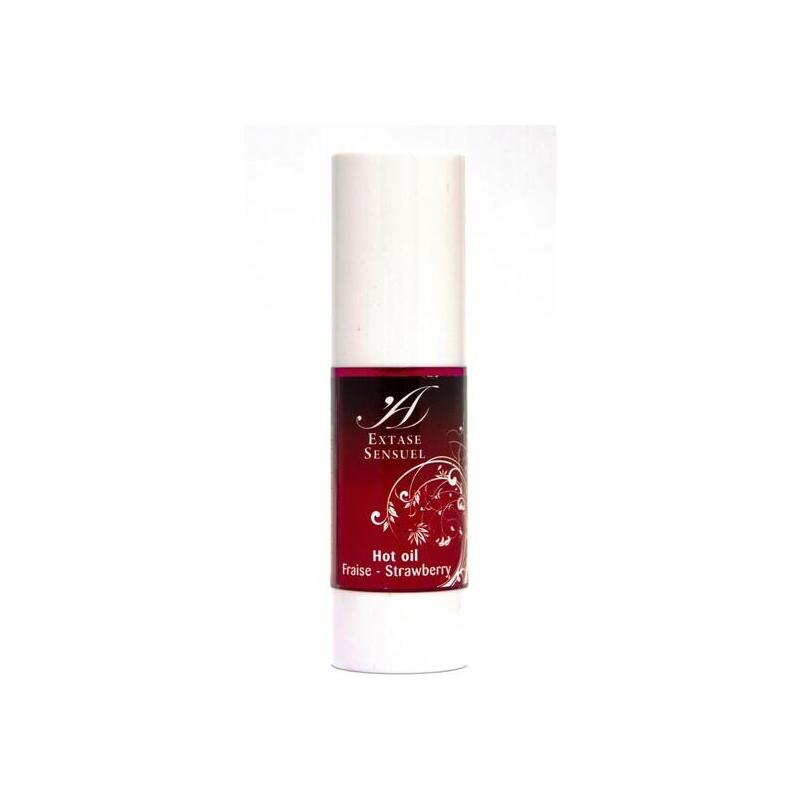 Extase Sensual - Aceite Estimulante Calor Fresa 30 Ml