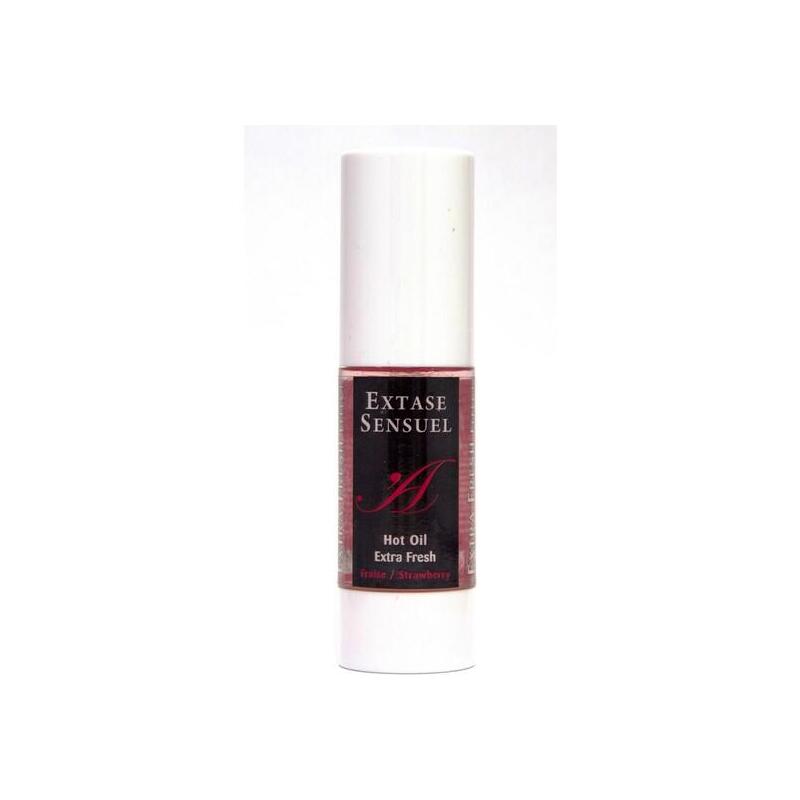 Extase Sensual - Aceite Masaje Efecto Extra Fresh Fresa 30 Ml