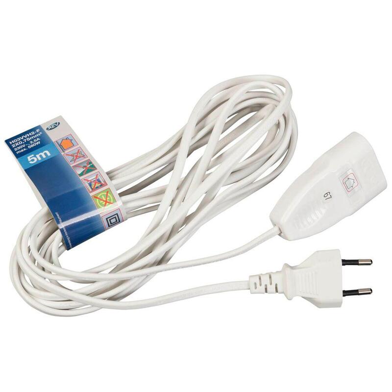 Extensión Rev Eurostecker 5,0 M Blanco