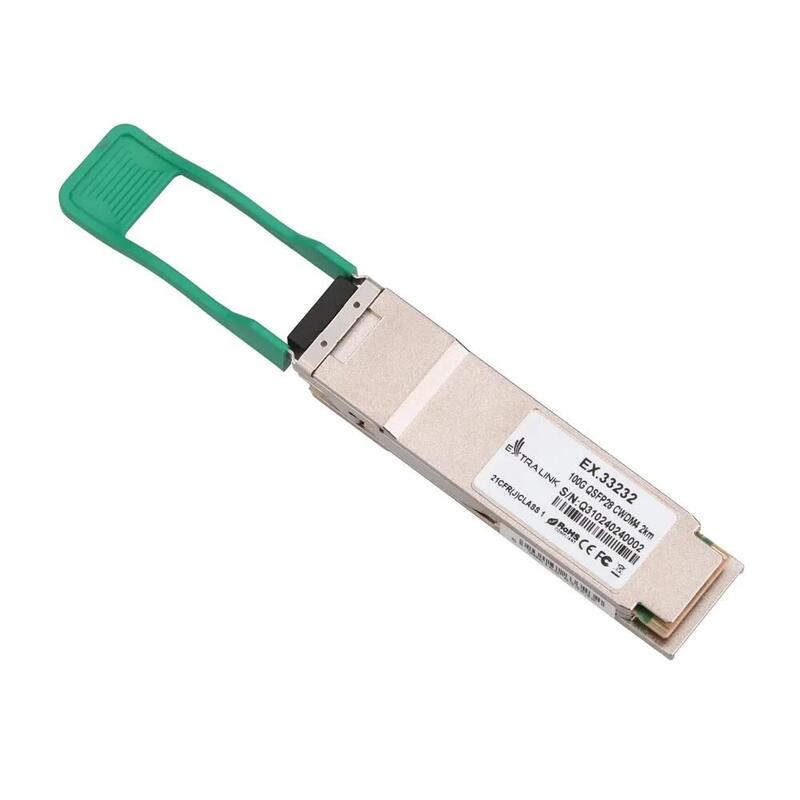 Extralink Qsfp28 Qsfp28 Module 100gb/S, 2km, Single Mode, Duplex Lc Red Modulo Transceptor