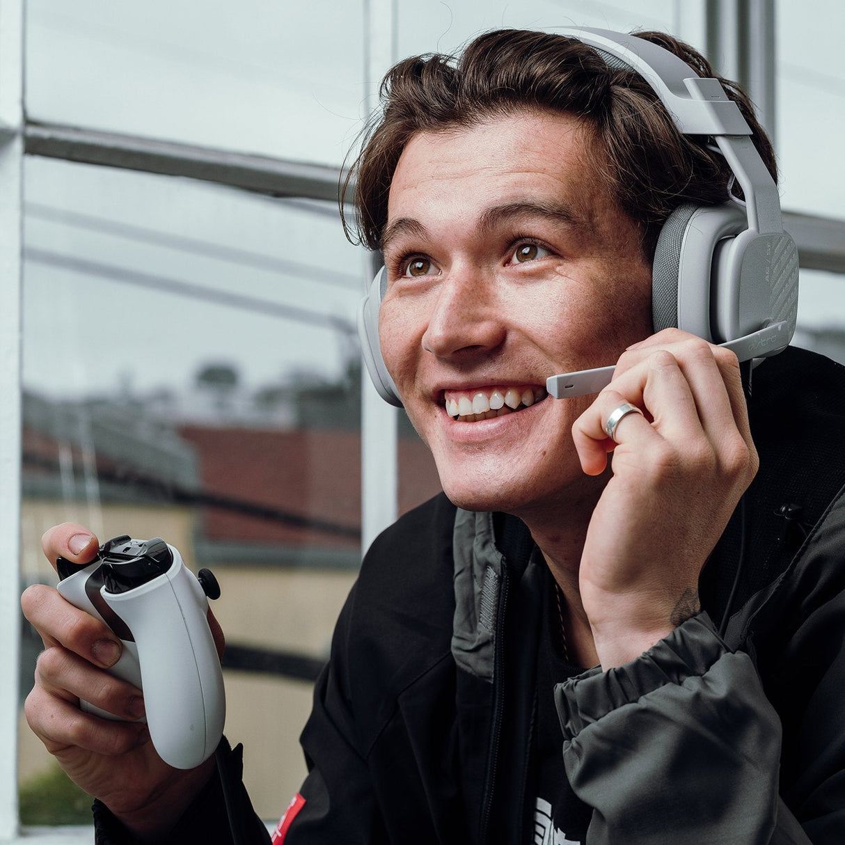 Auriculares Astro Gaming A10 Juego Gris