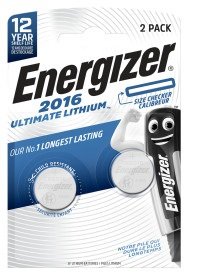 Energizer Ultimate Lithium Pilas Cr2016 2 Unidades.