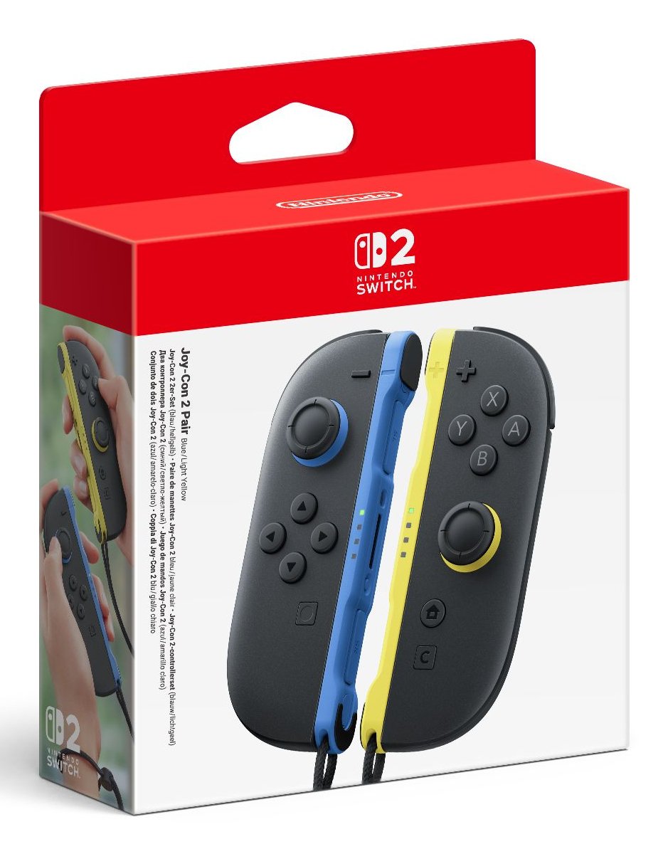 Switch 2 Joy-Con Coppia Controller Blu / Light Yellow