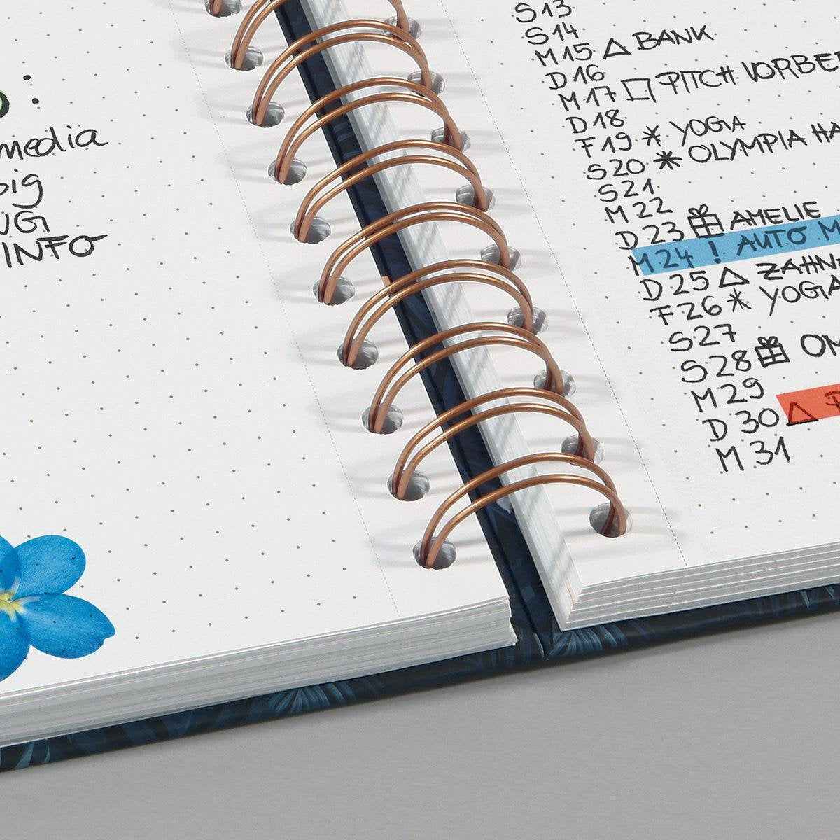 Sigel Cuaderno Sweet Dots A5 Dot Negro/Oro/Blanco/Rosa - A5
