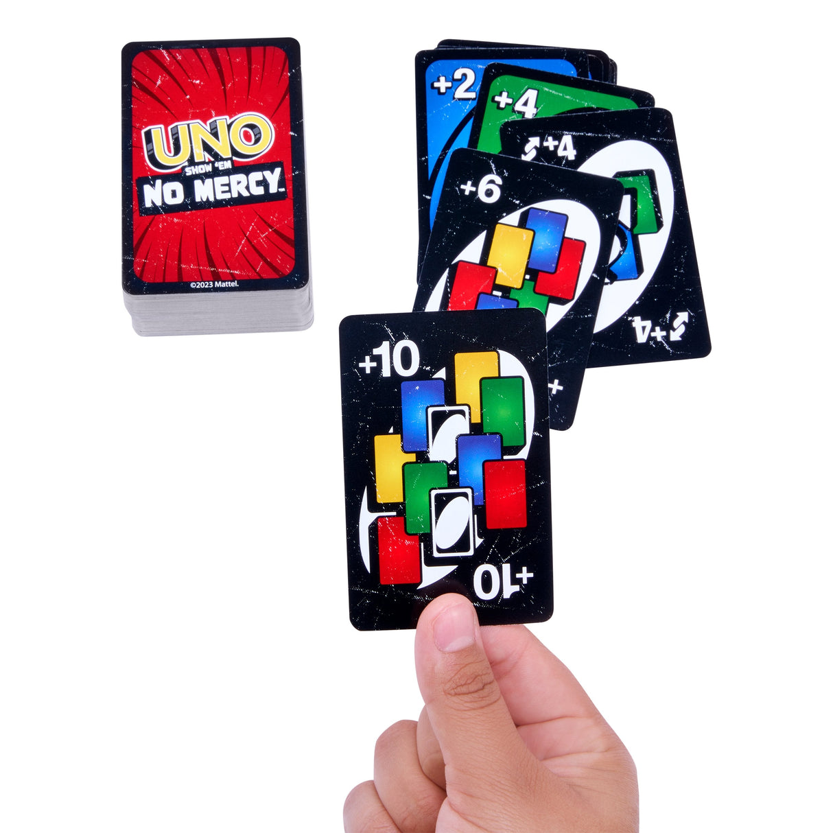 Juego De Cartas Mattel Uno No Mercy Hwv18