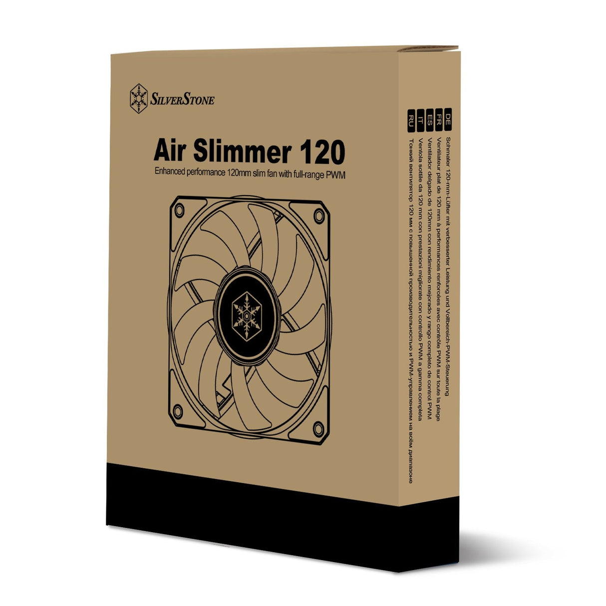 Ventilador De Caja Silverstone Silvstone Sst-As120b