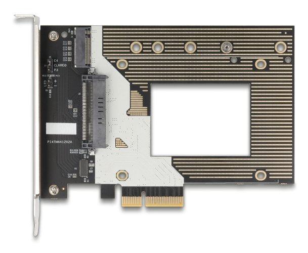 Delock Pci Express 4.0 X4 Tarjeta A 1 X Nvme M.2 Key M 110 Mm Oder U.2 Slot
