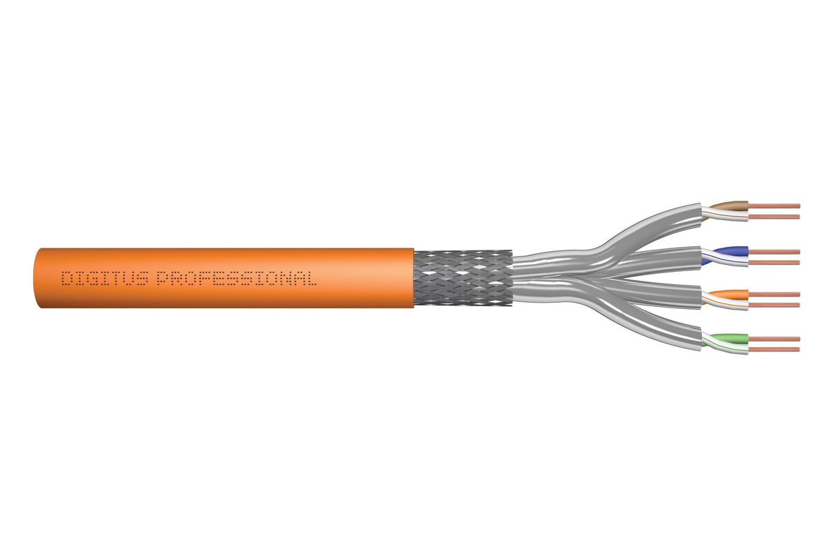 EAN 4016032435891 - Digitus DK-1745-VH-10 cable de red Naranja Cat7 S/FTP (S-STP) imagen 1