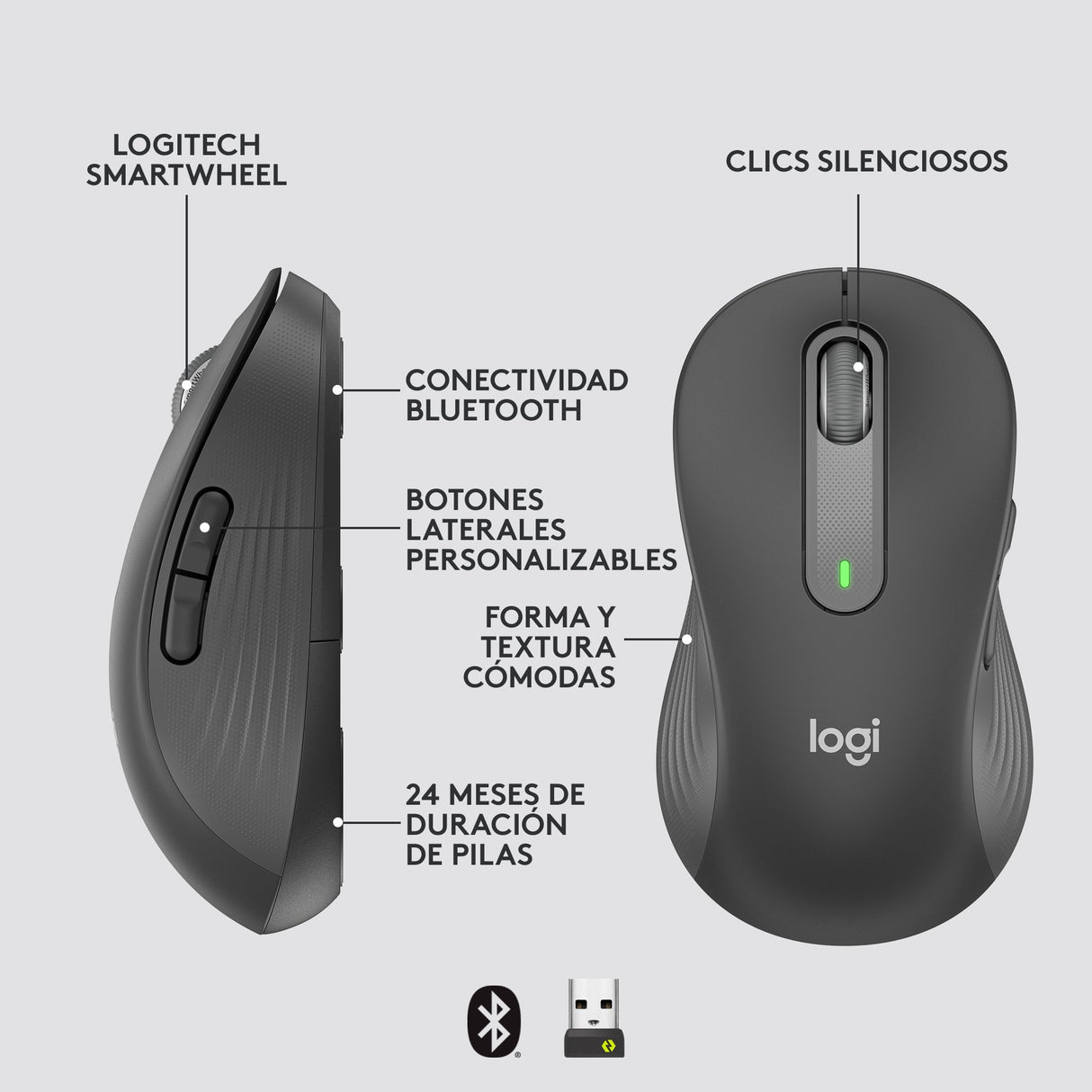 EAN 5099206097209 - Logitech 910-006239 ratón Oficina Izquierda Bluetooth Óptico 4000 DPI imagen 11