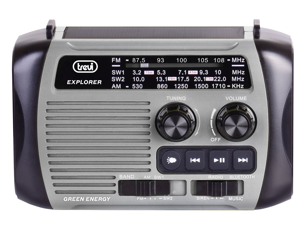EAN 8011000040714 - Trevi RA 7F30 BT Portátil Analógica Negro, Gris imagen 2