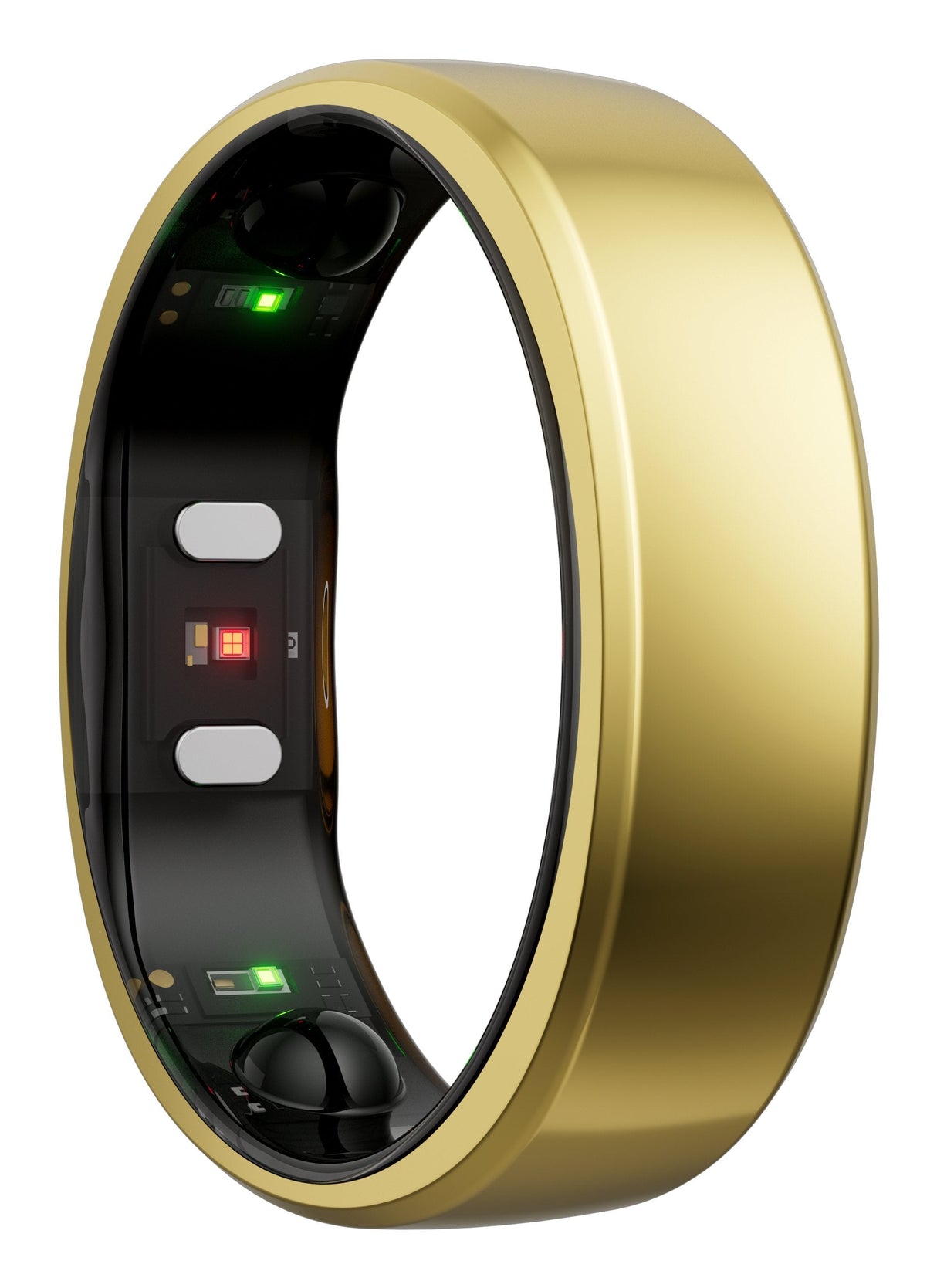 Anillo Inteligente Ringconn Gen2 Para Mujeres Y Hombres - Portátil Para Seguimiento Del Sueño Y La Actividad Física - Frecuencia Cardíaca - Color Oro King, Talla 11