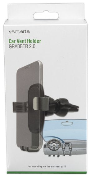 4smarts Kfz Halterung Grabber 2.0 Gris / Negro