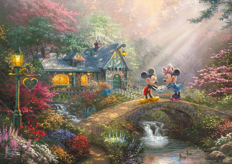 EAN 4001504599287 - Schmidt Spiele Mickey & Minnie Puzzle rompecabezas 500 pieza(s) Dibujos imagen 2