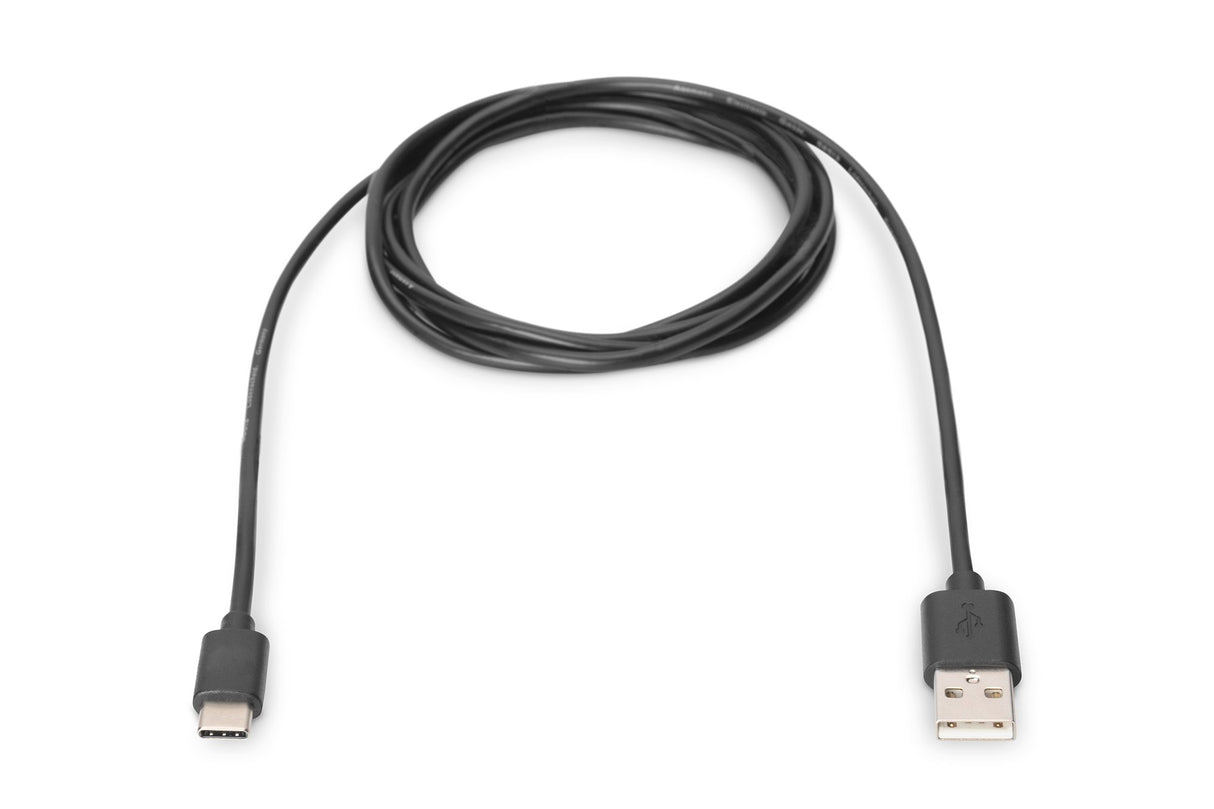EAN 4016032368755 - Digitus AK-300136-018-S cable USB USB 2.0 1,8 m USB C USB A Negro imagen 4
