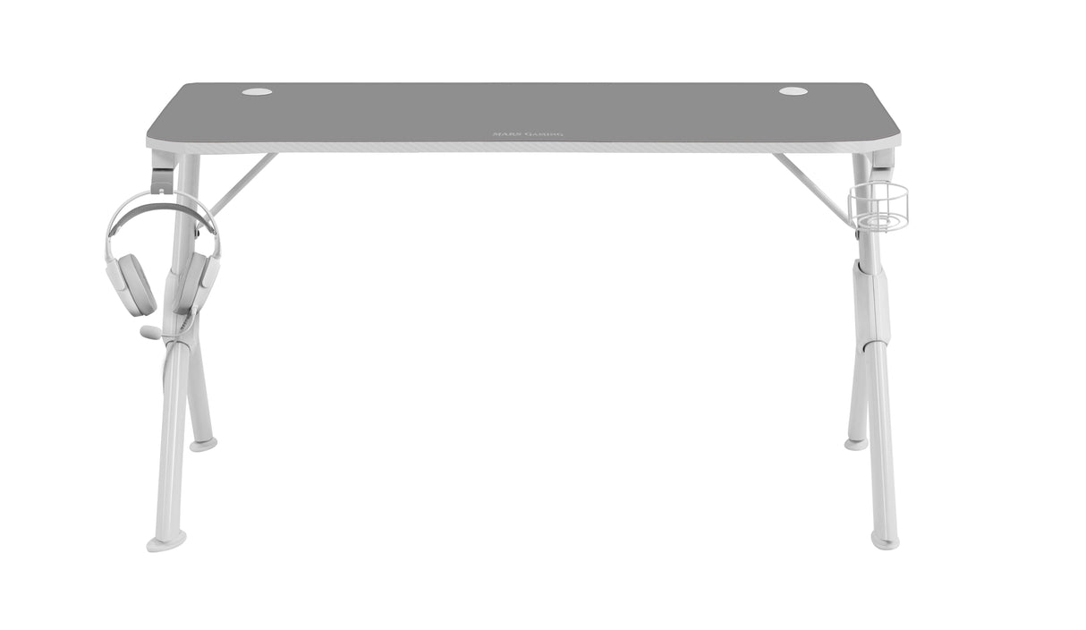 Mesa Gaming Mars Gaming Mgd140 140 X 60 X 75cm Blanca