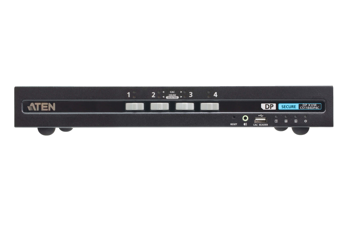 EAN 4710469341526 - ATEN CS1184DP4C interruptor KVM Negro imagen 1