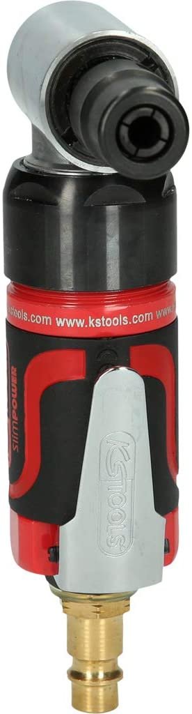Ks Tools 515.5535 Slimpower Mini-Druckluft-Winkelstabschleifer 19.000 U/Min