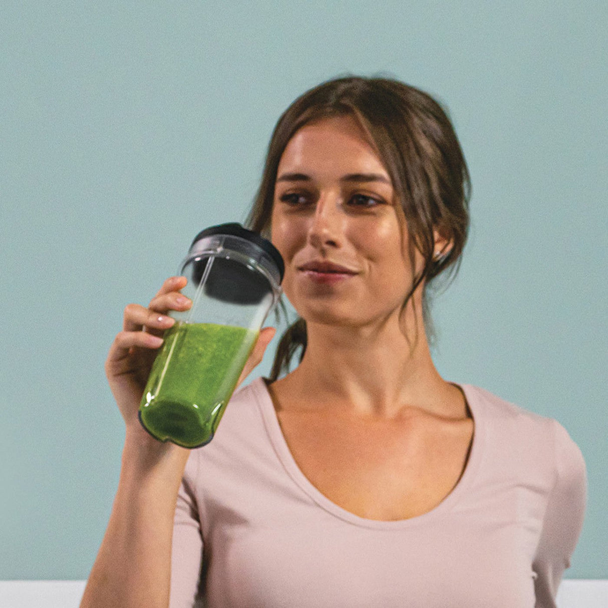 EAN 0622356239769 - Ninja QB3001 0,47 L Batidora de vaso 700 W Negro, Plata imagen 8