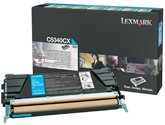 EAN 0734646009119 - Lexmark C5340CX cartucho de tóner 1 pieza(s) Original Cian imagen 1