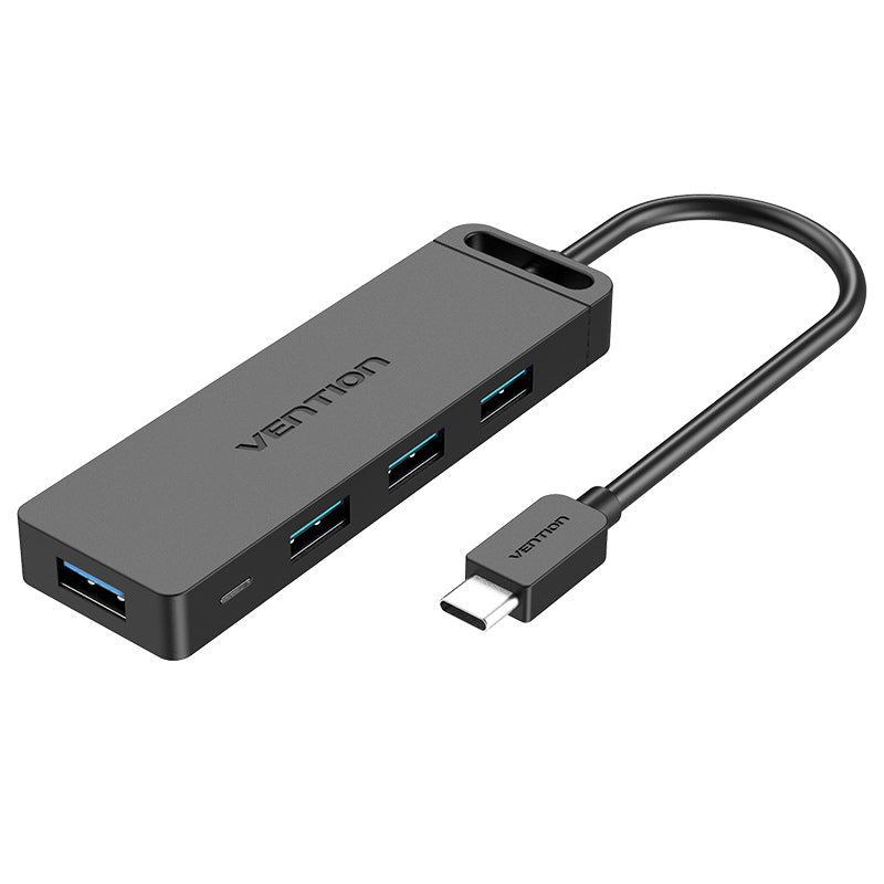 EAN 6922794746756 - Vention TGKBF hub de interfaz USB 3.2 Gen 1 (3.1 Gen 1) Type-C 5000 Mbit/s Negro imagen 1