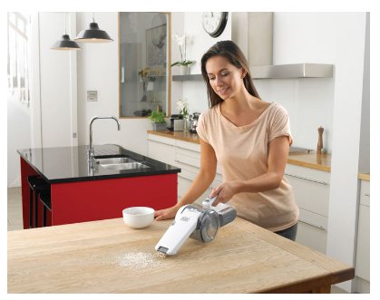 EAN 5035048458389 - Black & Decker PV1820L aspiradora de mano Cromo Sin bolsa imagen 5
