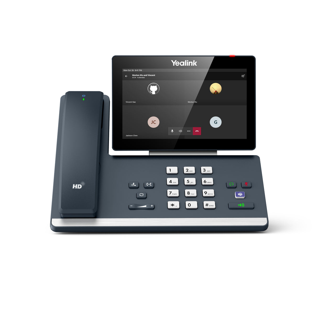 Teléfono Yealink Mp58-Wh Microsoft Teams Edition Teléfono Ip Gris Lcd Wifi